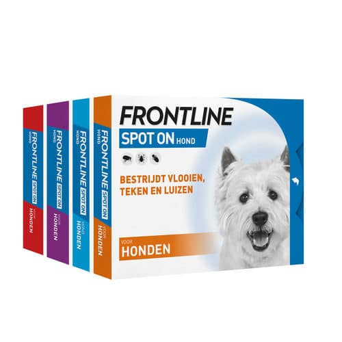 frontline spot on hond display