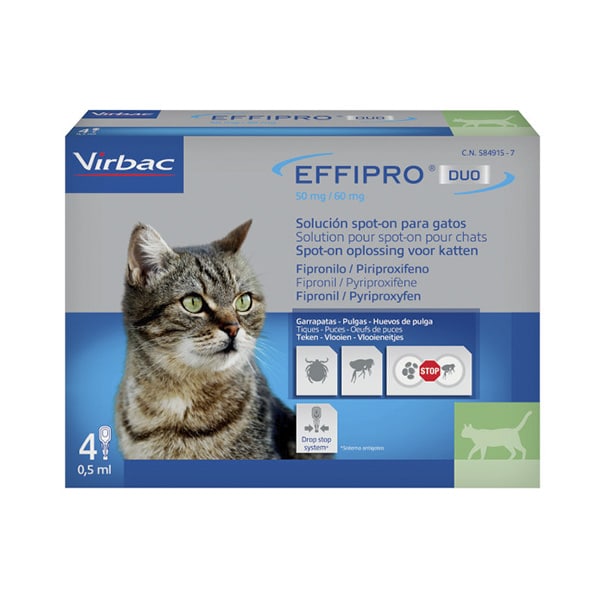 Effipro DUO spot-on Katze-2