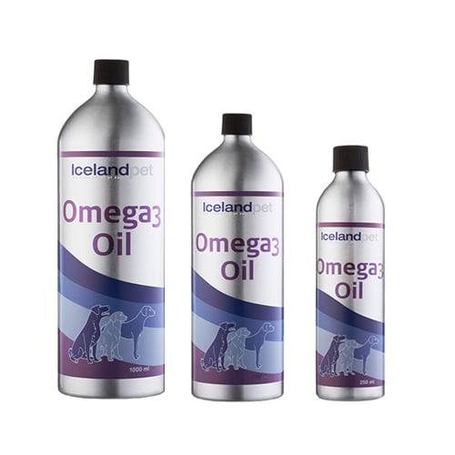 icelandpet omega 3 oil display