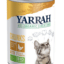 Yarrah – Nassfutter Katzen-Dosenbrocken mit Huhn Bio 12 x 405 gr