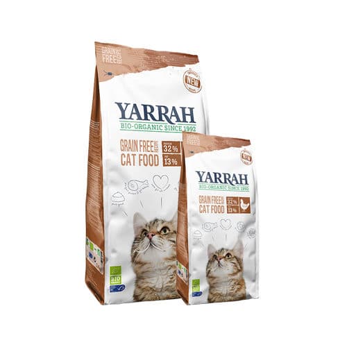 Yarrah – Trockenfutter Katze Getreidefrei Bio-1