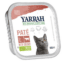 Yarrah – Pasteten-Katzenkübel mit Rindfleisch Bio 16 x 100 gr