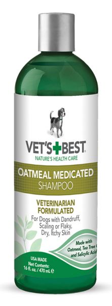 Vet’s Best Oatmeal Medicated Shampoo-1