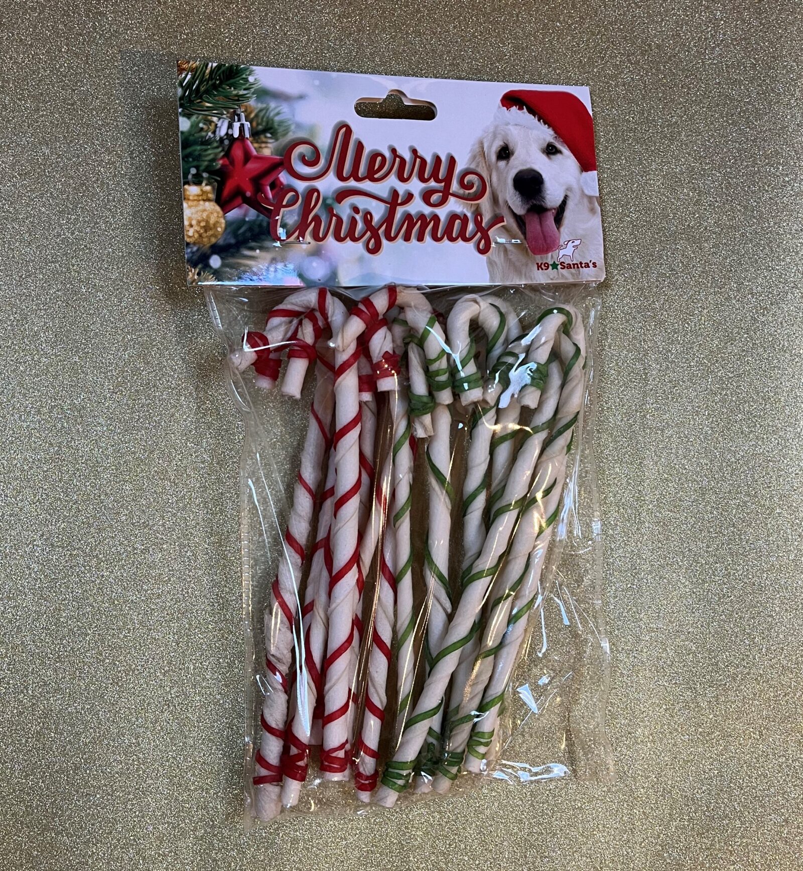 Hunde Weihnachtsgeschenk – Kleine Zuckerstangen-1