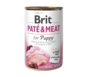 Brit petfood pate meat for puppy blik