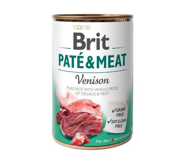 Brit – Paté & Meat – Venison (Hirsch)-1
