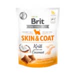brit care functional snacks dogs skin coat 150 gram