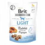 brit care functional snack light rabbit papaya